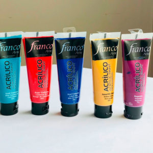 Tubos individuales de acrílico de 100ml